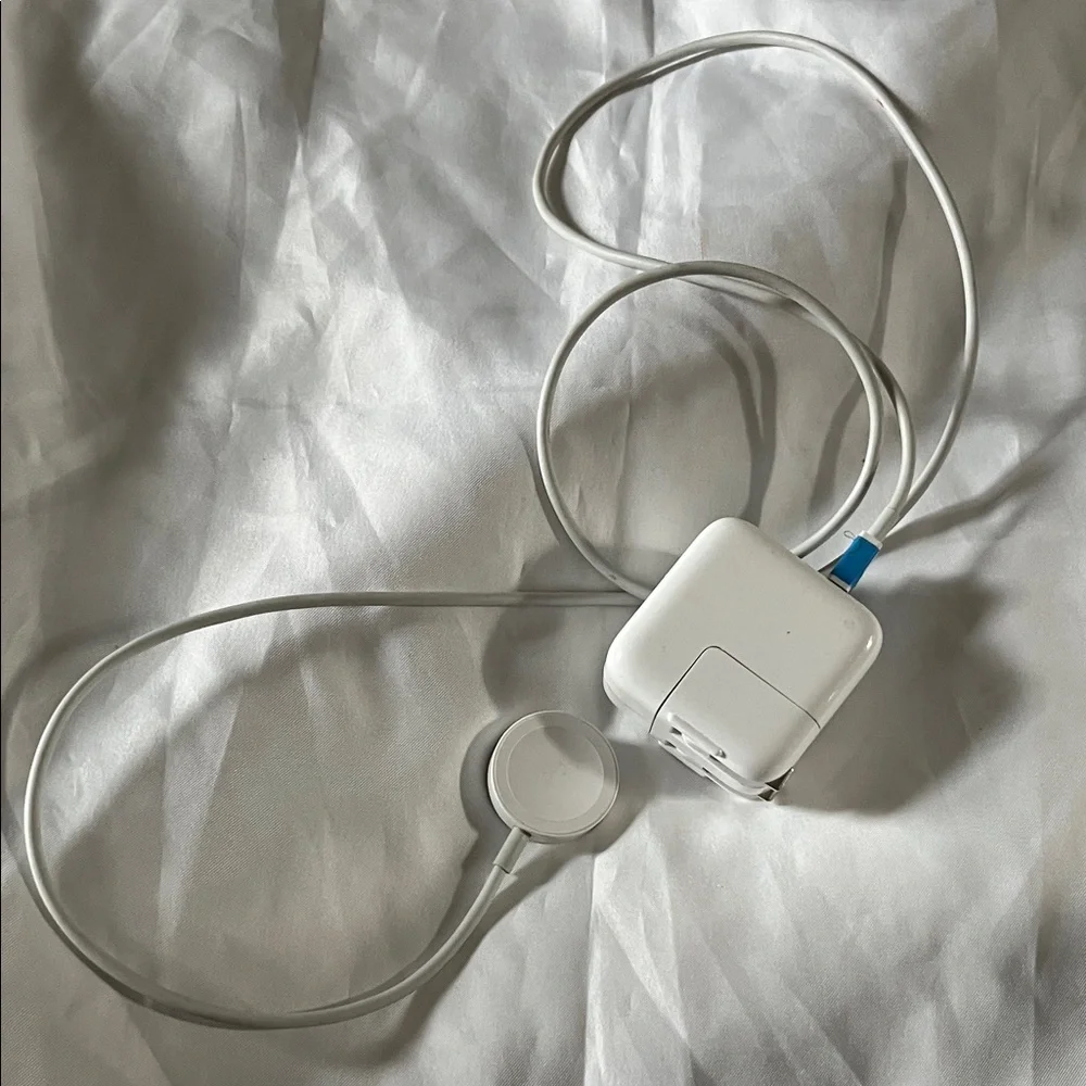 Apple Watch Magnetic Charging Cable and Adapter